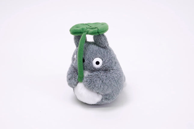 Totoro with Leaf Beanbag Plush - My Neighbor Totoro