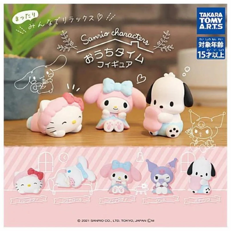 [Twinchees] Hello Kitty and Friends - Time at Home Figurine (Pack of 24)