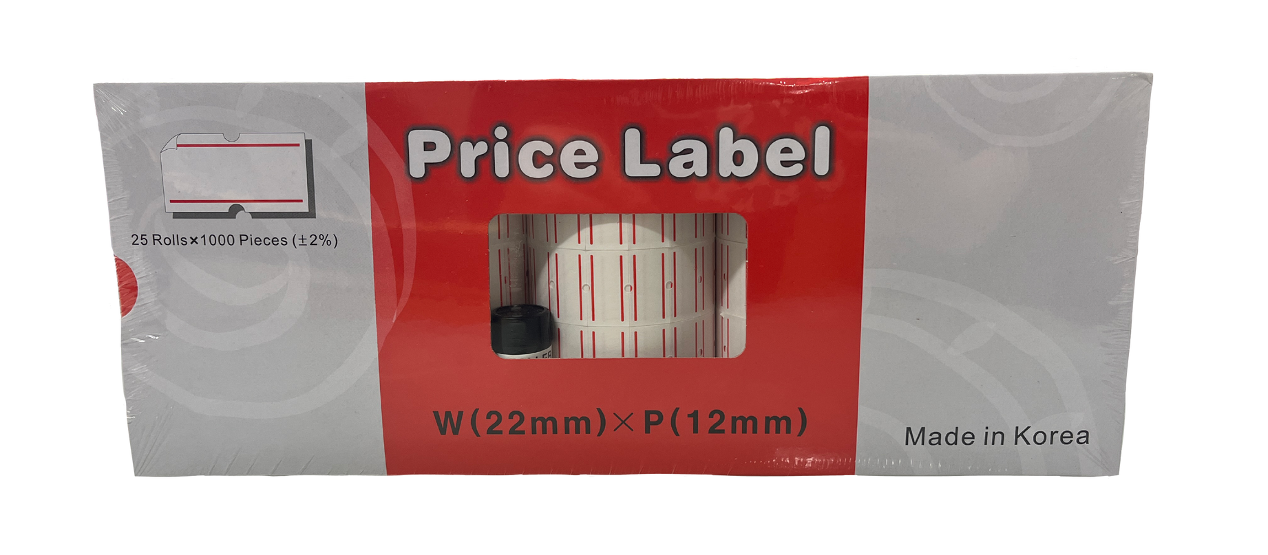 Price Label (25 Rolls)