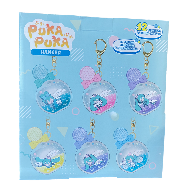 Puka Puka Hanger - Hatsune Miku x Cinnamoroll (Pack of 24)