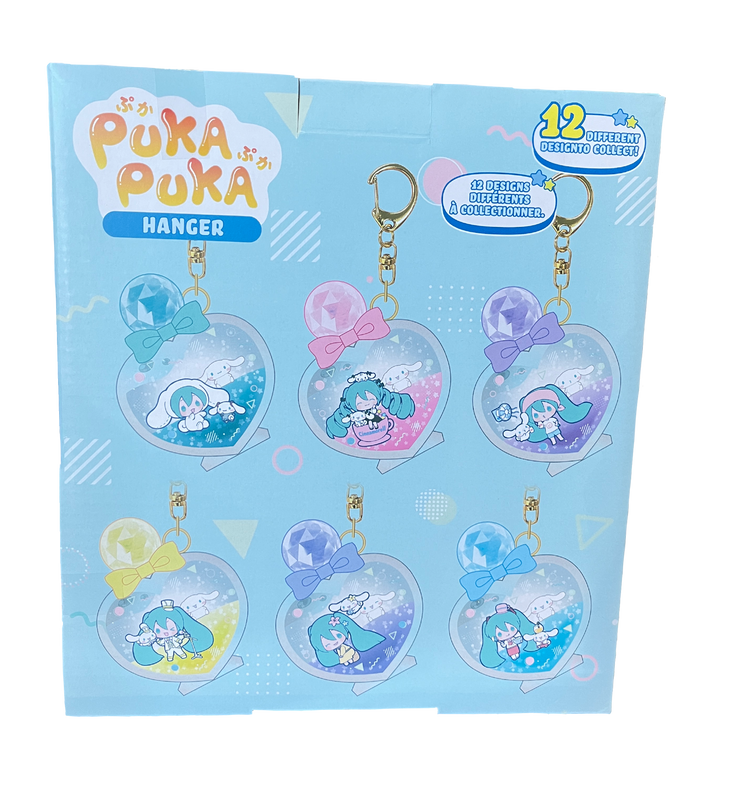 Puka Puka Hanger - Hatsune Miku x Cinnamoroll (Pack of 24)