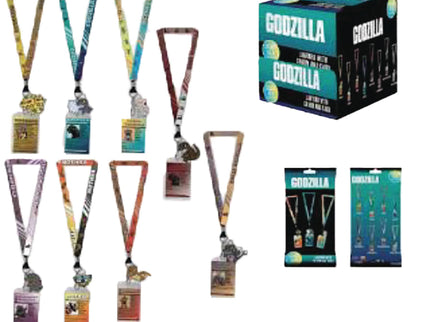 Lanyard with Charm and Card - Godzilla (Pack of 24) $3.75/ea
