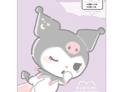 Sanrio Die-Cut Letter Set with Folder (Set of 6)