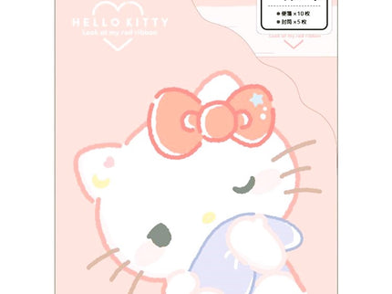 Sanrio Die-Cut Letter Set with Folder (Set of 6)