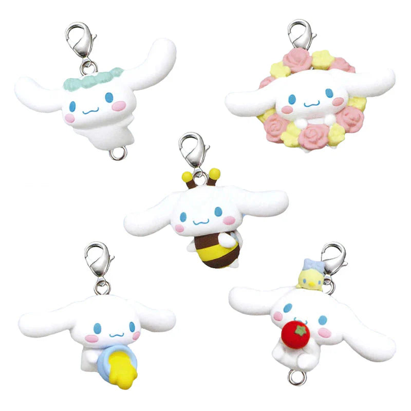 [Restock] Twinchees - Cinnamoroll Joint Figurine Dangler Mascot (Pack/24)