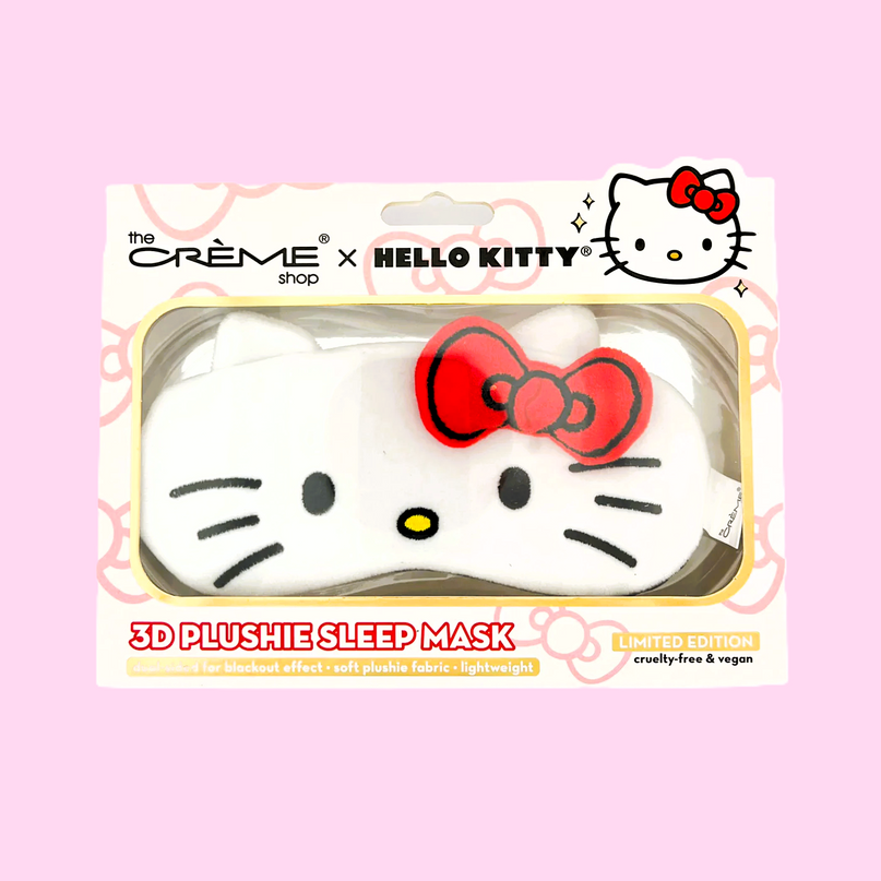 CREME x Hello Kitty 3D Plushie Sleep Mask - Limited Edition (Box of 6)