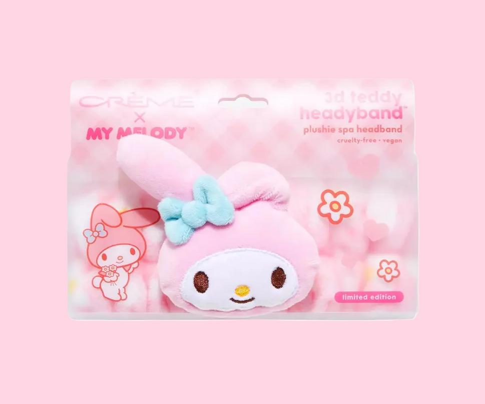 CREME x Sanrio Plush Spa Head Band (Pack of 6)