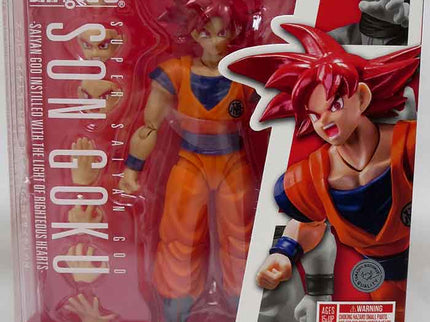 Super Saiyan God Son Goku - Saiyan God Instilled with The Light of Righteous Hearts-