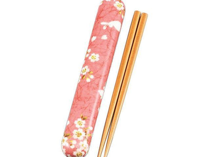 Chopsticks 18cm with Case (Pack of 3) ** Select Designs **