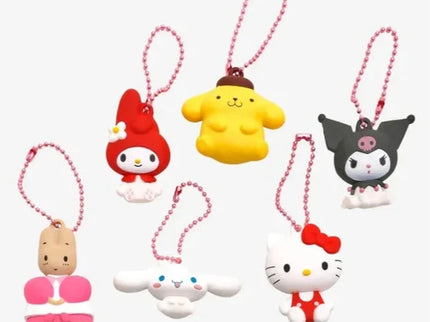 [Twinchees] Hello Kitty and Friends - Flat Keychain Team Pink (Pack of 24)