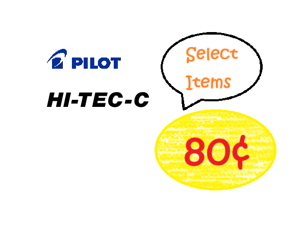 [SALE] PILOT HI-TEC-C * Select Items * (Pack of 10)