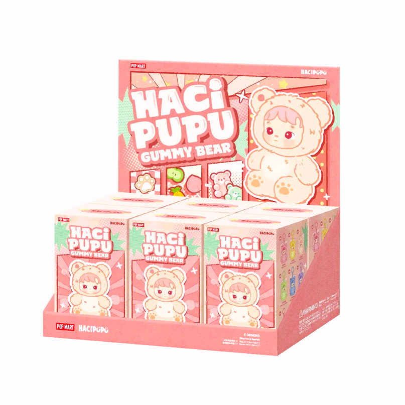 [Pop Mart] Haci PuPu - Gummy Bear (Box/6)