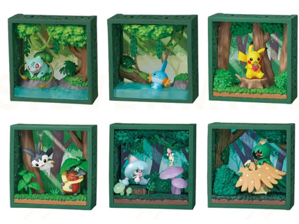 [Re-Ment] Pokemon Frame - Deep Woods - (Box of 6)