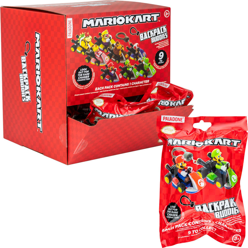 [Restock] Mariokart Backpack Buddies (Pack/24)