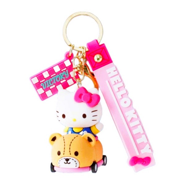 [NEW] Hello Kitty Rubber Keychain (Pack/10)