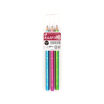Pencil w Cap 3pcs (Pack of 10)