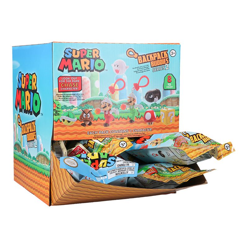 Backpack Buddies Series 2 - Super Mario (Pack of 24)