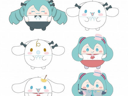 Fuwakororin - Hatsune Miku x Cinnamoroll (Box of 6)