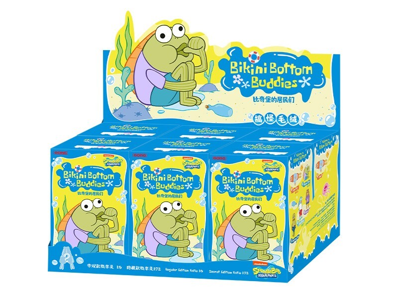 [Pop Mart] Sponge Bob Square Pants - Bikini Bottom Buddies (Box/6) - RESTOCK