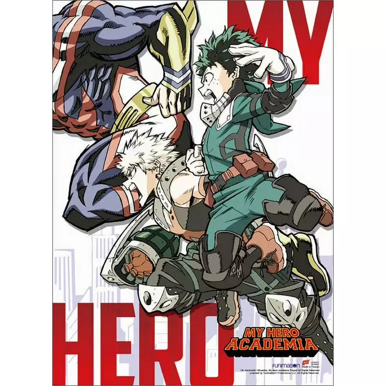[Wall Scroll] My Hero Academia - Deku/Bakugo/All Might