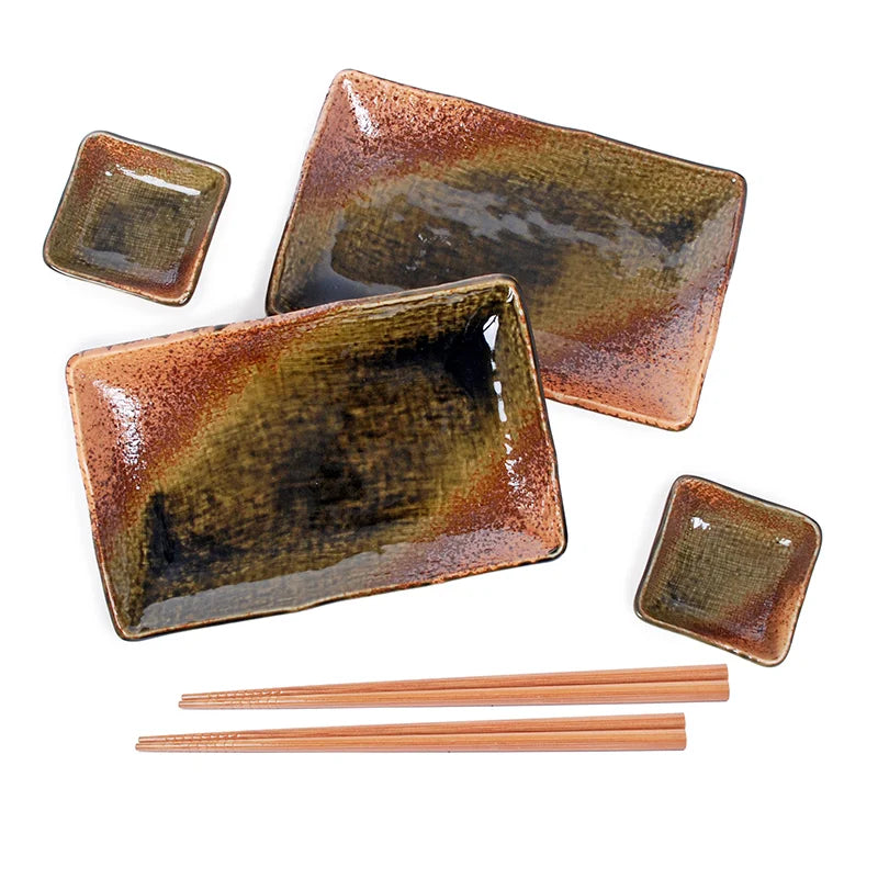 Ceramic Sushi Dish Set