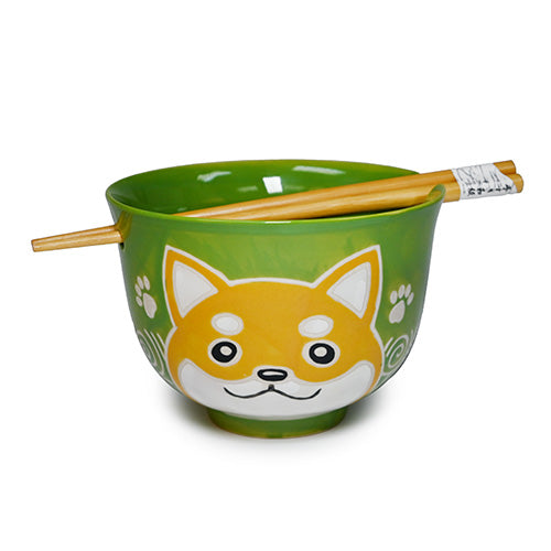 Ceramic Bowl with Chopsticks S
