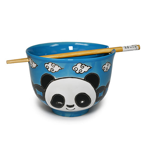 Ceramic Bowl with Chopsticks S