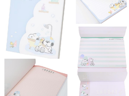Snoopy Die-Cut Memo Pad with Cover (Pack of 10) $3.99/ea