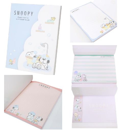 Snoopy Die-Cut Memo Pad with Cover (Pack of 10) $3.99/ea