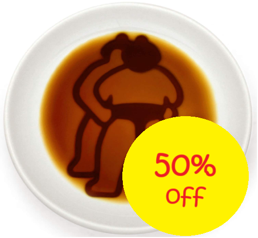 [SALE] Soy Sauce Dish - Sumo