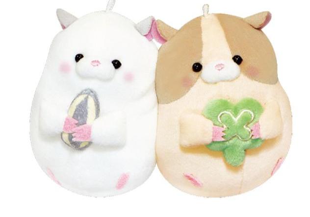 Nikonui BIG Couple Plush Keychain (Pack of 3) $12.71/ea