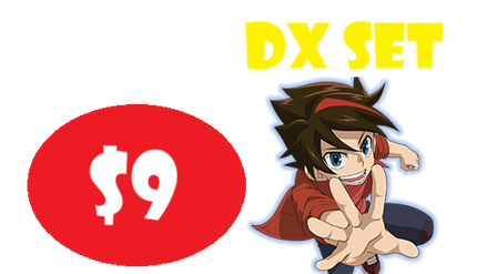 [SALE] Bakugan DX 7pcs Set ** Limited Qtys **
