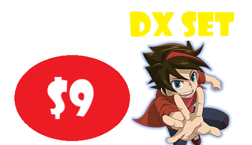 [SALE] Bakugan DX 7pcs Set ** Limited Qtys **