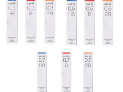 uni Smudge-Proof Leads (Box of 10) $1.70/ea