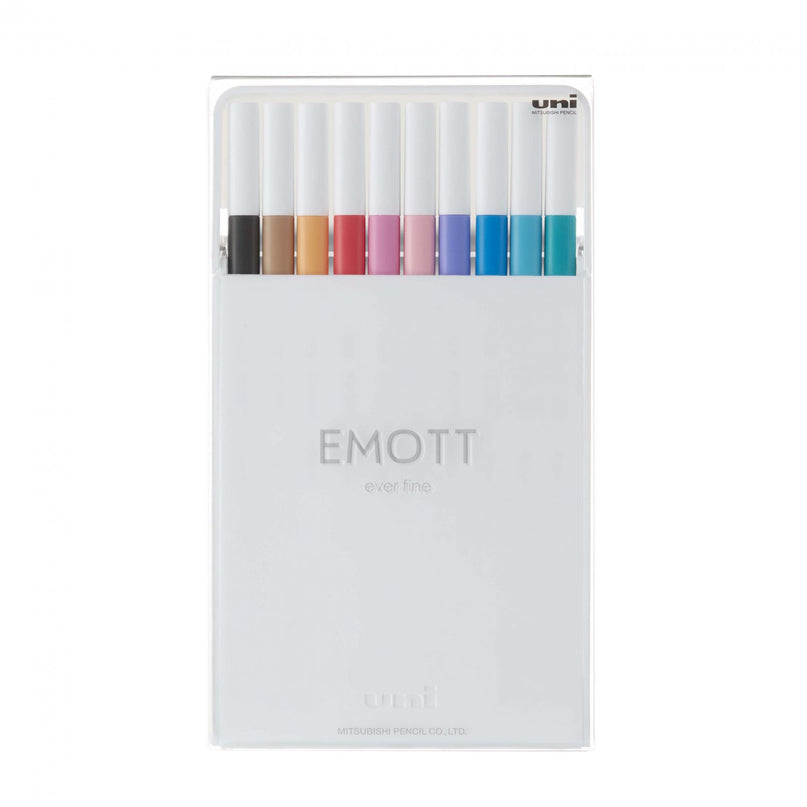 [SALE] uni EMOTT Pen Set - 0.4 Fine Marker 5pcs