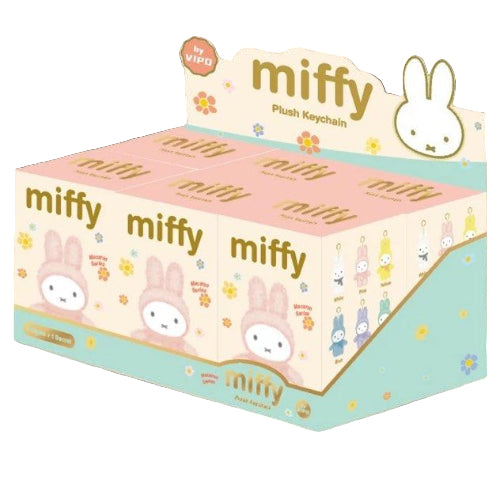 [VIPO] miffy Plush Keychain Macaron Series 2 (Box/6)