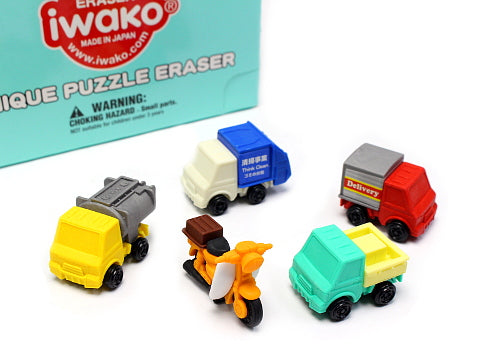 Iwako Assorted Eraser Service Vehicle