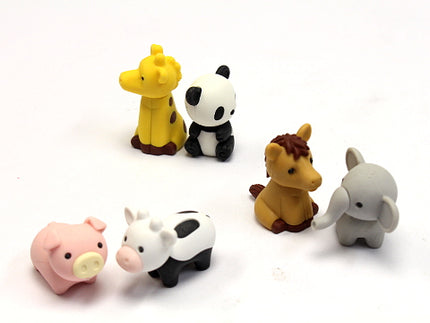 Iwako Assorted Eraser Zoo