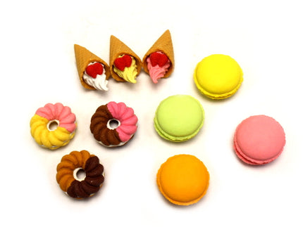 Iwako Assorted Eraser Sweet Macaron