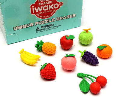 Iwako Assorted Eraser Fruit