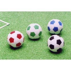 Iwako Assorted Eraser Soccer Ball