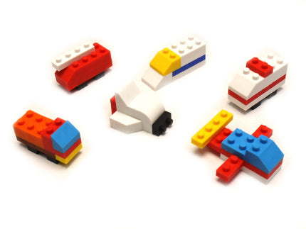 Iwako Assorted Eraser Block Vehicle