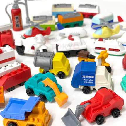 Iwako Assorted Eraser Vehicle Collections