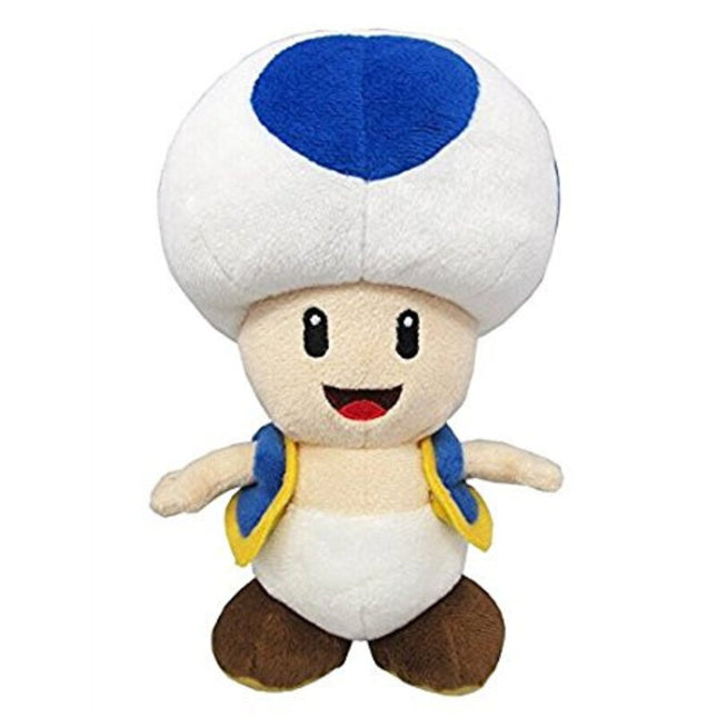Mario - Blue Toad 8" Plush