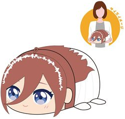 The Quintessential Quintuplets - Potekoro Mascot M Size - Nakano Miku 8"