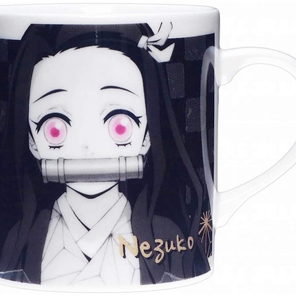 Demon Slayer Kimetsu no Yaiba Monochrome Mug Cup -Nezuko Kamado-