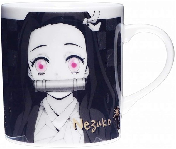 Demon Slayer Kimetsu no Yaiba Monochrome Mug Cup -Nezuko Kamado-