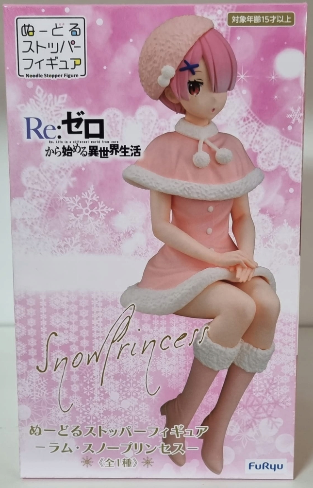 Furyu Re: Zero Noodle Stopper Figure-Ram Snow Princess-