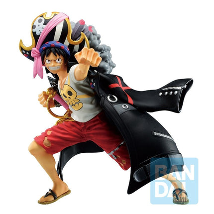 One Piece - Monkey.D.Luffy (Film Red) Ichibansho Figure