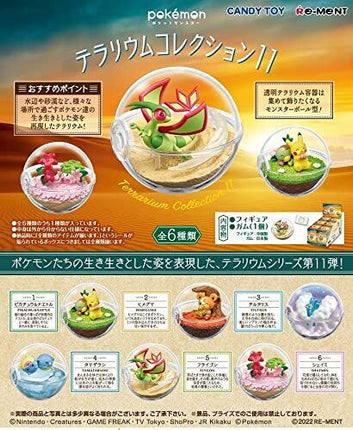 Re-Ment - Pokemon Terrarium Collection 11 (Pack of 6)